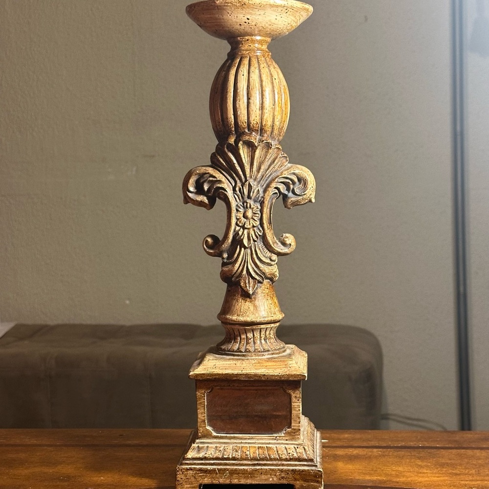 Antique Candle Holder Of Trust